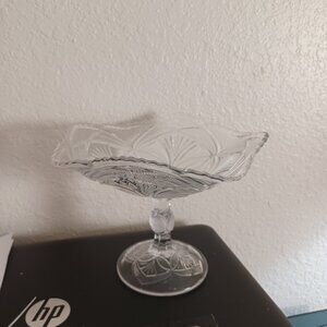 Glass Fruit Display Dish